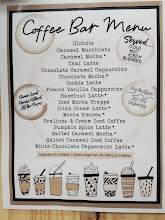 Dandridge Lakeside Nutrition coffee bar menu board